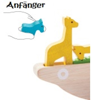 Balance- und Feingefühl mit Boot und Pinzette, 15-teilig