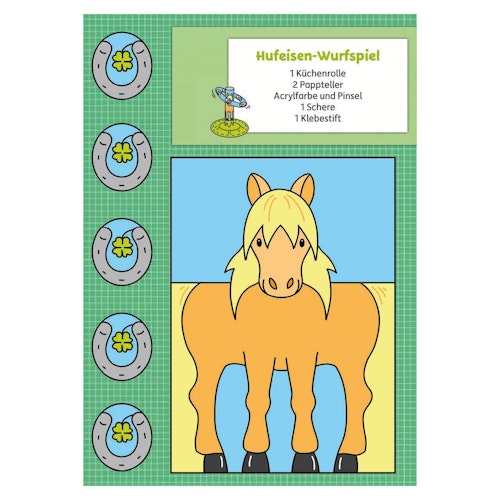 Lass uns basteln – Bastelbuch Pferde und Ponys