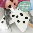 Vorschaubild Steckenpferd Holz Einhorn