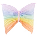 Vorschaubild Pastell Regenbogen Feenflügel aus Seide