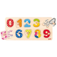 Hintergrundbildpuzzle Zahlen 0 bis 9