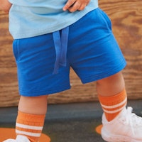 Weite Baby Jersey Shorts uni