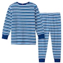 Vorschaubild Schlafanzug Frottee Ringel