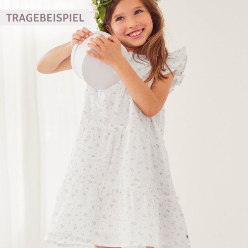 Gewebtes Stufenkleid