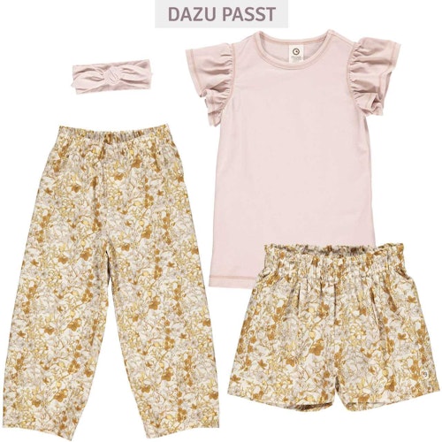 Leichte Poplin Shorts Blümchen