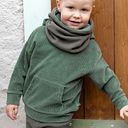Vorschaubild Pullover samt-Rippe grün