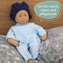 Vorschaubild Weichkörperpuppe Naturkautschuk-Bio-Baumwolle 33 cm blau