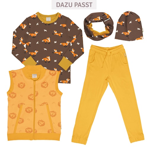 Sweathose mit Kordelzug und Bündchen