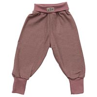 Freizeithose Lilano Wolle/Seide Bündchen