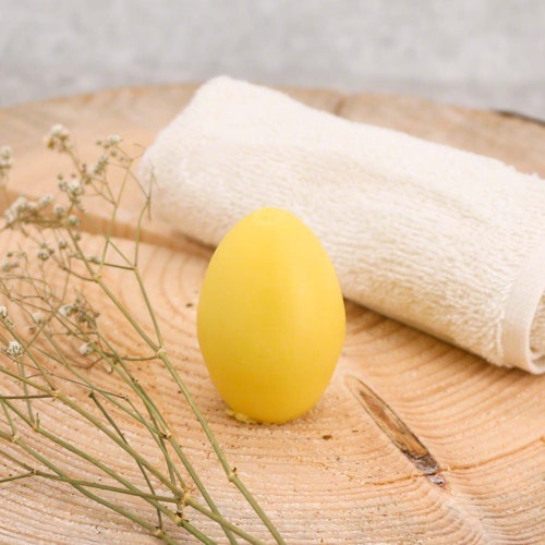 Pflege-Ei feste Handcreme Bienenwachs