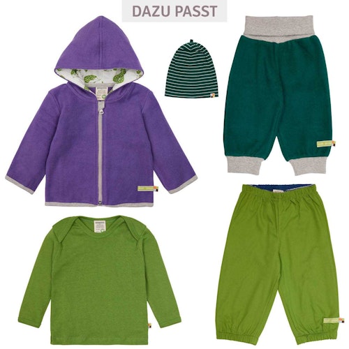 Kuschelige Jacke Baumwoll-Fleece