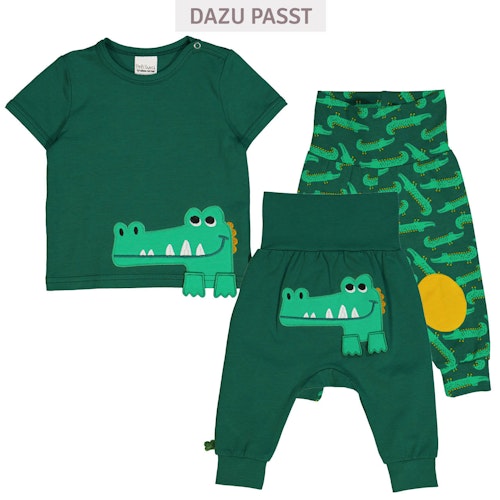 Kurzarm T-Shirt Tiergesicht