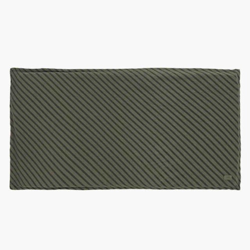 Bodenmatratze 60x120x4 cm grün gestreift