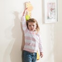 Vorschaubild Messlatte aus Holz - Giraffe