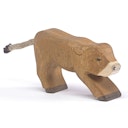 Vorschaubild Almkälbchen trinkend Holzfigur 5 cm