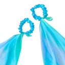 Vorschaubild Armbänder mit blauer Seide - Meer