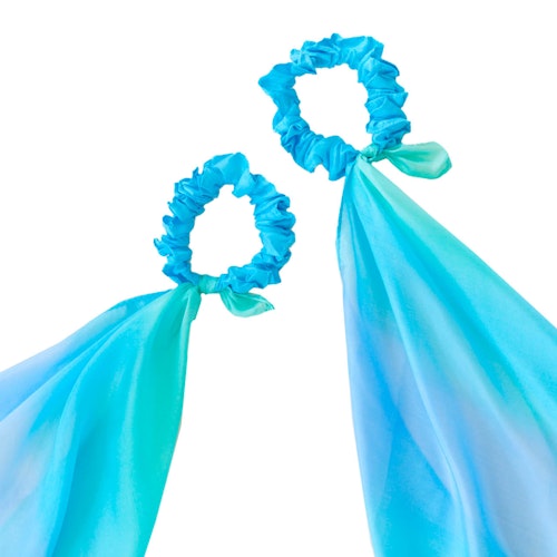 Armbänder mit blauer Seide - Meer