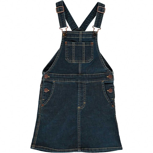 Jeanskleid mit Latzträgern