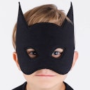 Vorschaubild Coole Maske schwarz Einheitsgröße mit Gummiband