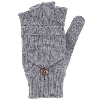 Erwachsenen Halbfinger Handschuhe grün