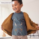 Vorschaubild Cardigan Grobstrick Knopfleiste