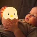 Vorschaubild Küken Nachtlicht für Kinder, dimmbar, warmweiß und bunt