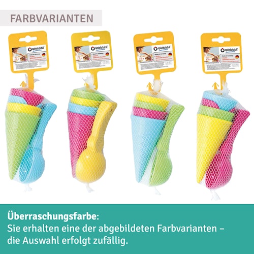 Eis-Duo - 4 Hörnchen und 1 Portionierer