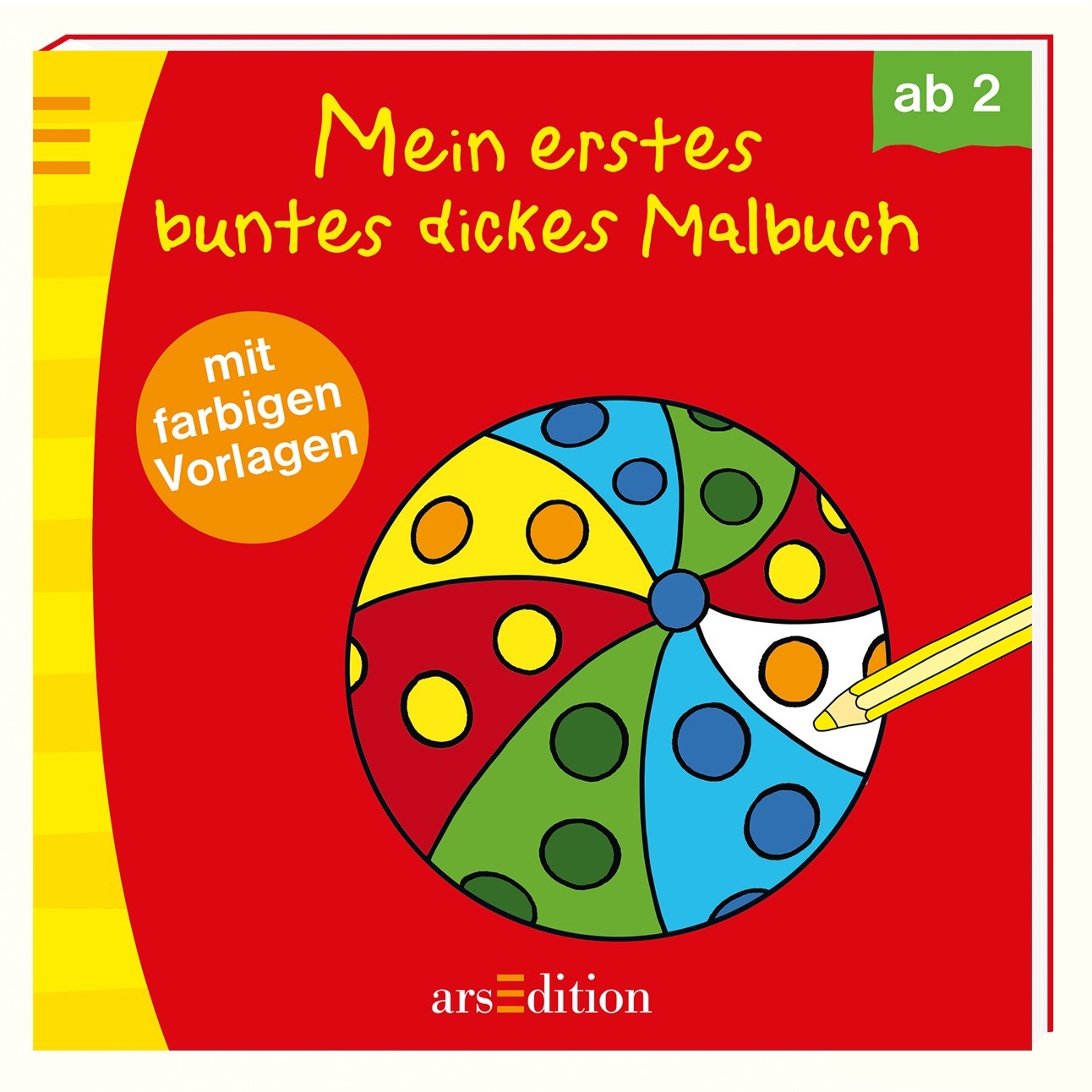 Mein erstes buntes dickes Malbuch