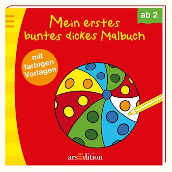 Mein erstes buntes dickes Malbuch