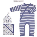 Vorschaubild Babymütze Knoten Blumen Muster