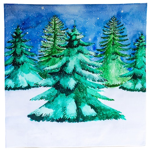 Spieltuch Bio-Baumwolle Tannenbaum 100 x 100 cm
