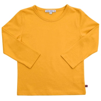 Thermo Langarmshirt mit Luftkammern curry-gelb