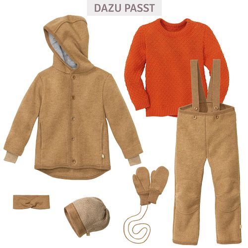 Pullover Disana Strick langarm Merinowolle