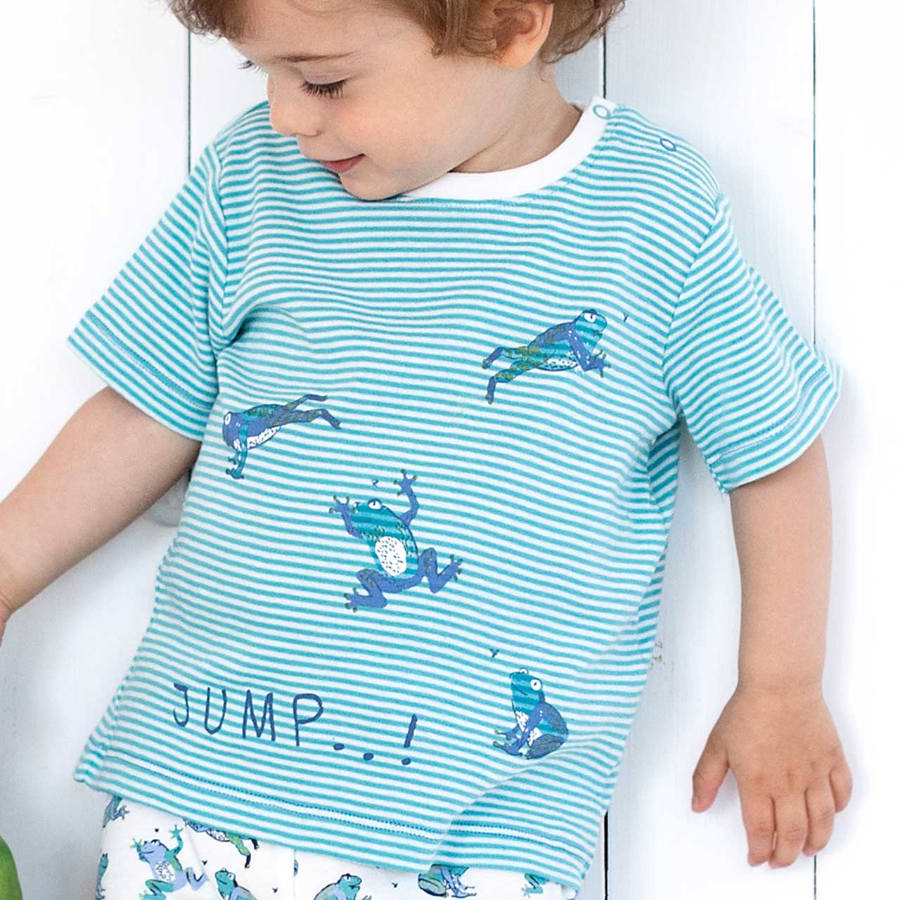 T-Shirt Ringel Frösche