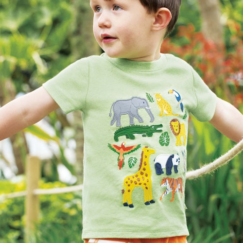 Leoparden T-Shirt mit Öhrchen