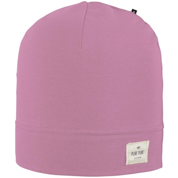 Kinder Beanie uni dunkelblau