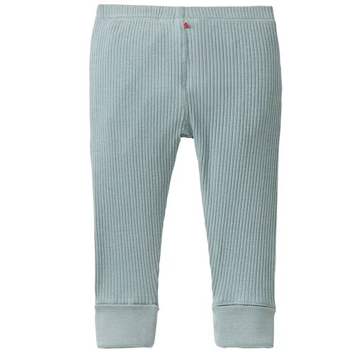 Edle Ripp Leggings grün