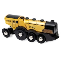 Goldene Batterielok mit Licht und Sound ab 3 Jahren