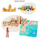 Vorschaubild Bunte Märchenfenster 12 Teile pastell