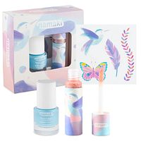 Kinderkosmetik 3er-Set Kolibri blau