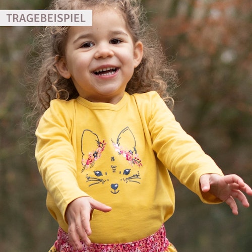 Langarmshirt mit Stickerei Mädchen