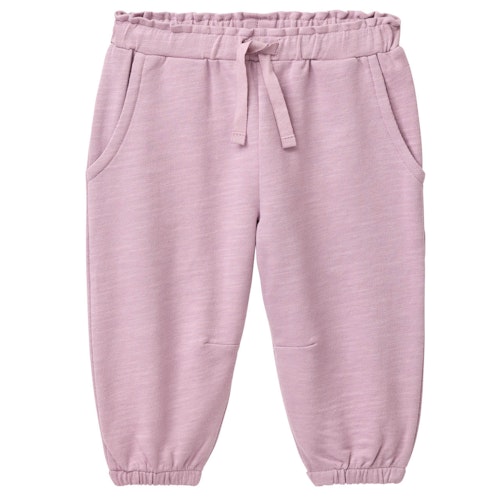 Weiche Sweathose Bündchen rosa