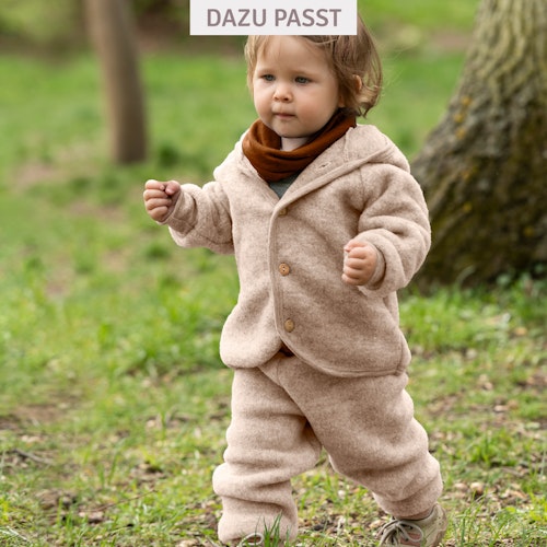 Baby Body langarm aus Wolle