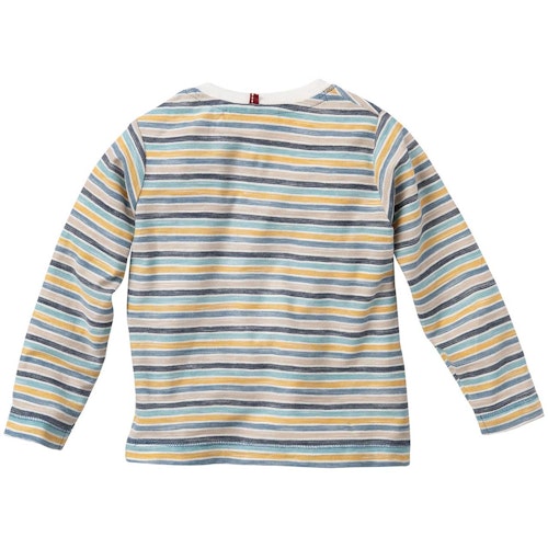 Leichtes Langarmshirt Ringel