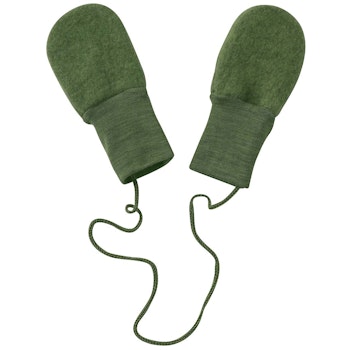 Fäustel Handschuhe Fleece schilf-grün