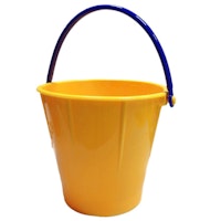 Grosser Sandeimer 2,5 Liter - gelb