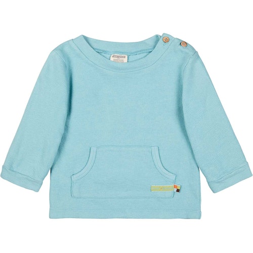 Strukturierter Pullover Kängurutasche