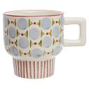 Vorschaubild Tasse RETROFLORIA blau 250 ml stapelbar