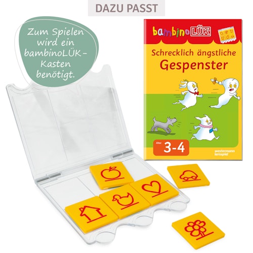 bambinoLÜK Übungsheft - Schrecklich ängstliche Gespenster, 3-4 J.