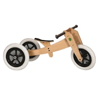 Laufrad Dreirad Holz "3in1" mitwachsend ab 12 Monaten